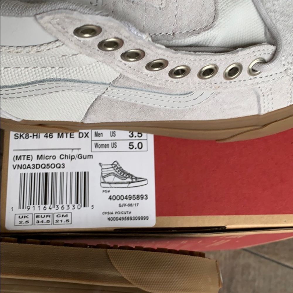 VANS SK8-Hi 46 MTE DX Mte Micro Chip/Gum WMNS - Picture 12 of 16
